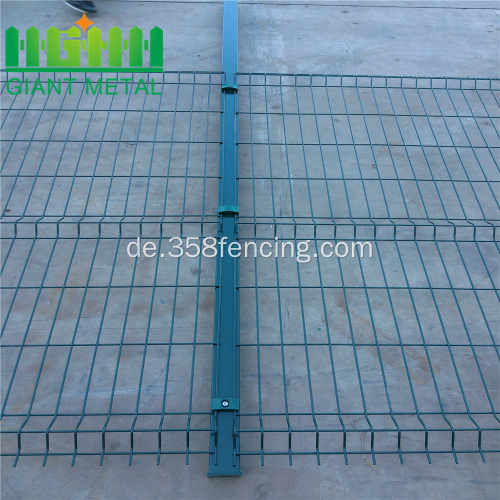 Pulverbeschichtetes Dreieck Curved Metal Fencing